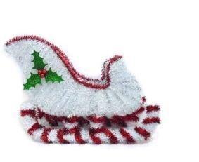 Sleigh Asst 3D 12"