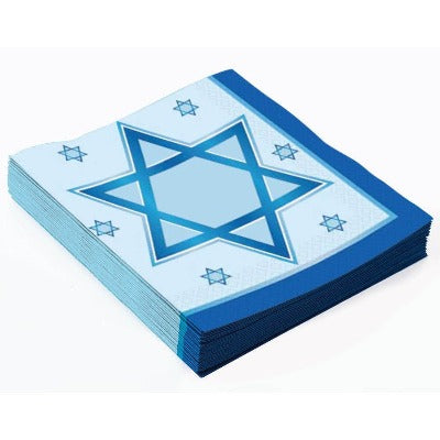 Hanukkah Napkins  10" x 10"