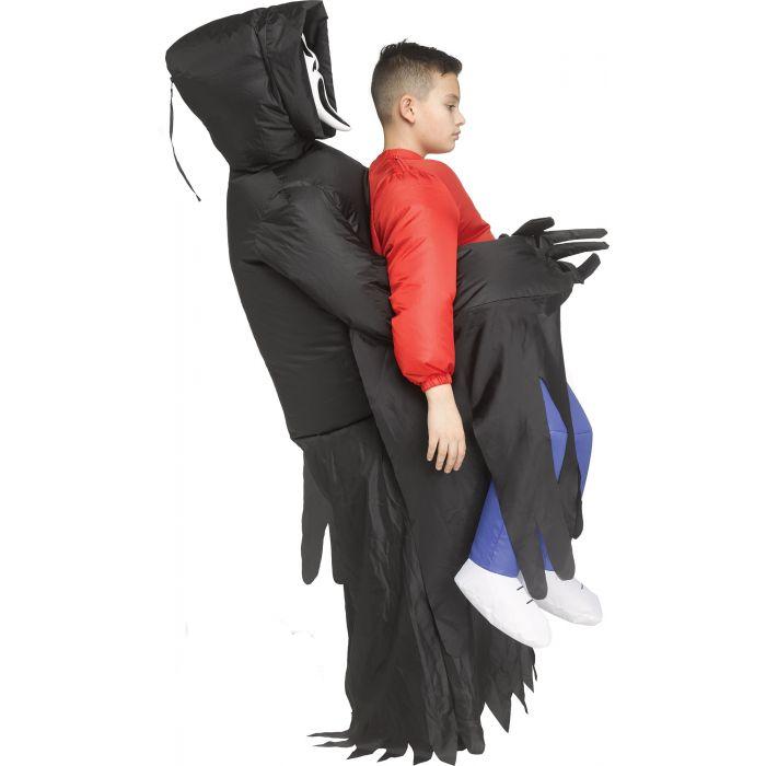 Ghost Face Piggyback Inflatable
