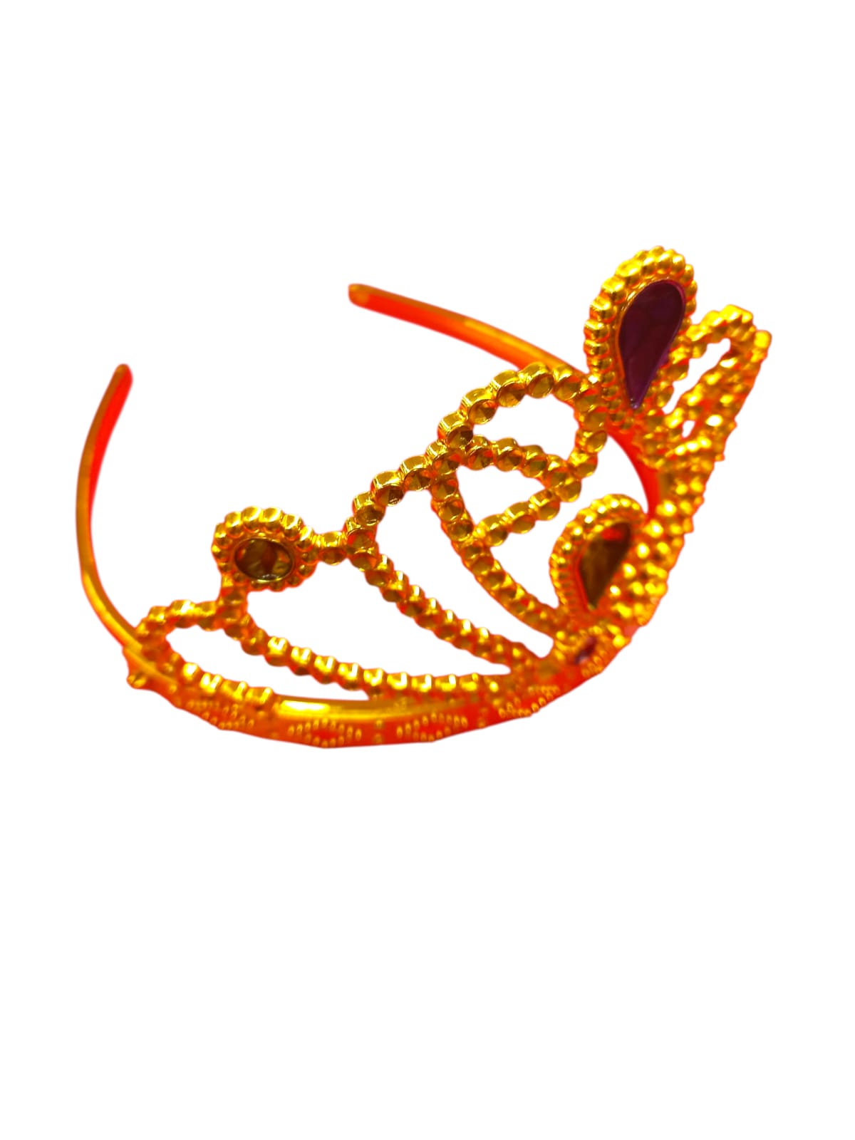 Crown-Princess with/Jewels-Gold