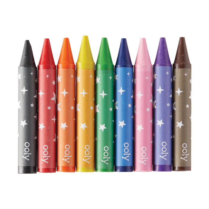 Carry Along! Coloring Book and Crayon Set - On Safari - Set of 9 Crayons