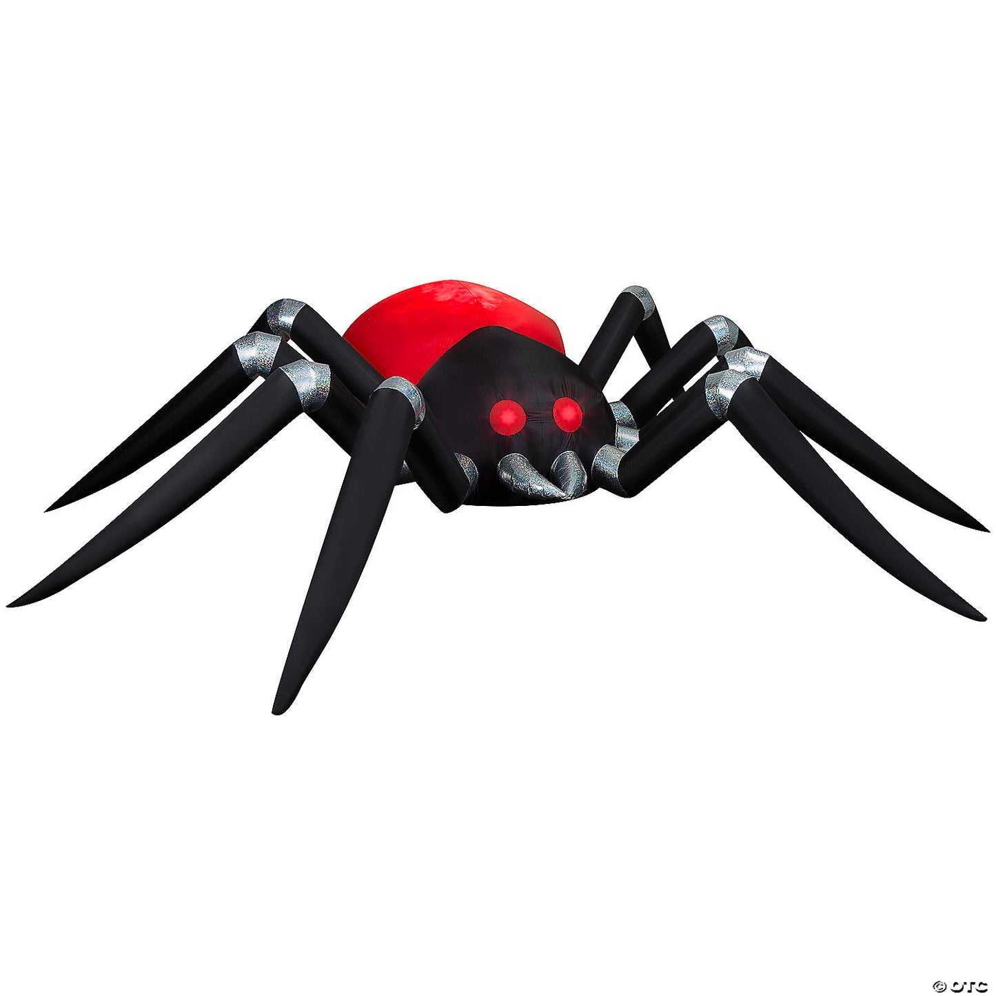 14 Ft. 6" Projection Airblown Fire & Ice Black/Red Spider Colossal