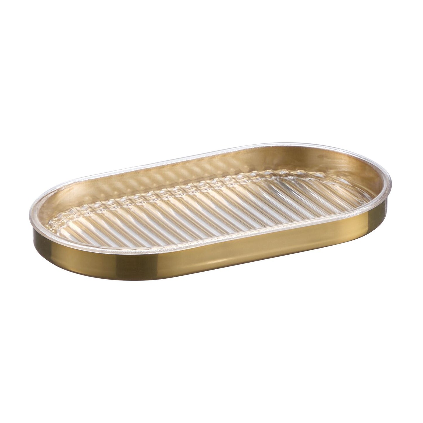 Soap Dish w/ Plastic insert  Gold