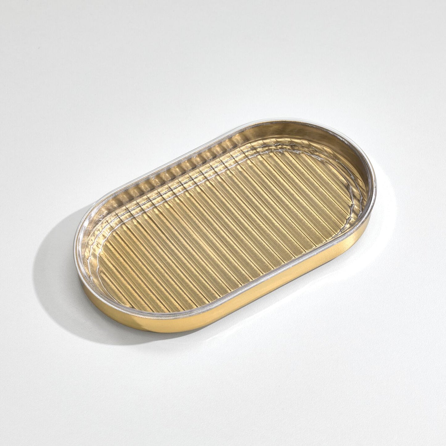 Soap Dish w/ Plastic insert  Gold