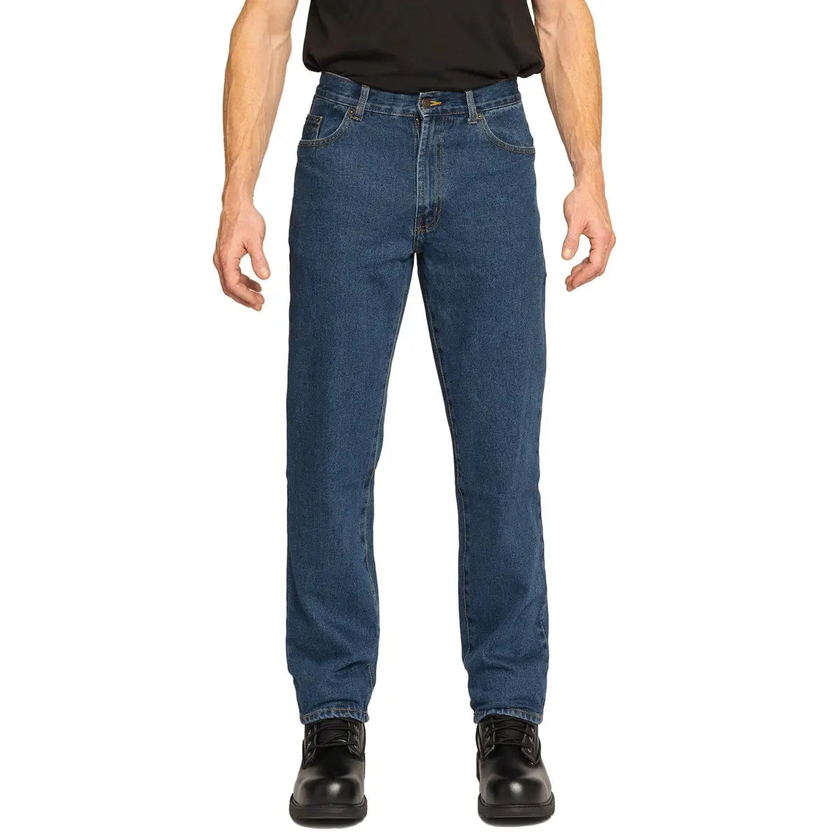Men's Jeans Trousers, Medium Blue