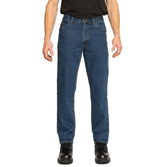 Men's Jeans Trousers, Medium Blue
