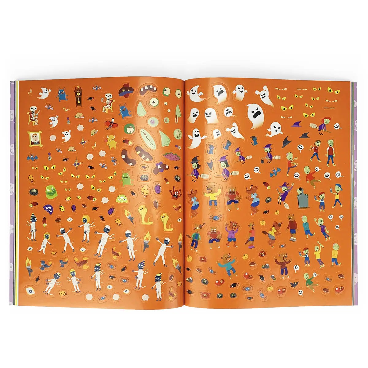 2000 Stickers Halloween Activity Book