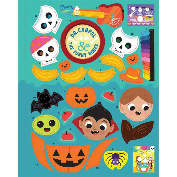 My Very First Sticker by Number Halloween