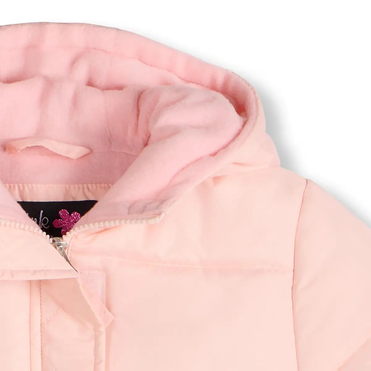Modern Solid Puffer Soft Pink