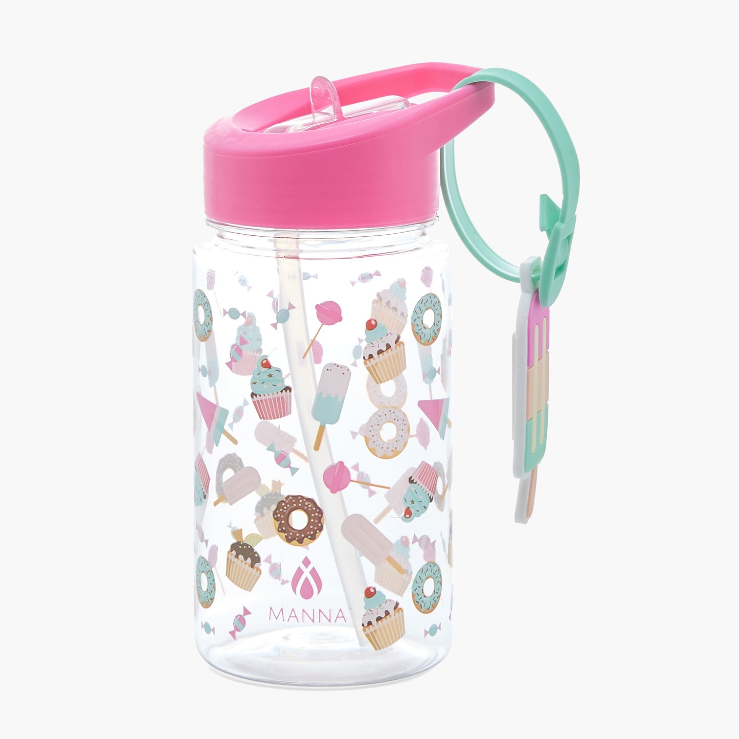 15oz Buddy - Popsicle Print Sipper Water Bottle with Tag