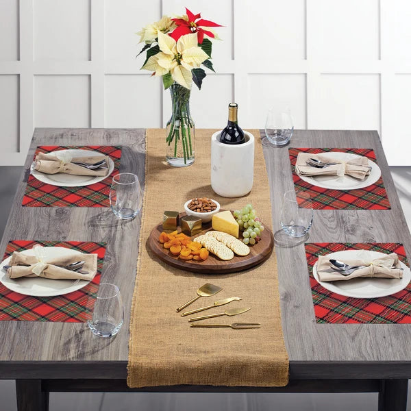 Azul/Gris – Salvamanteles de cuero PVC