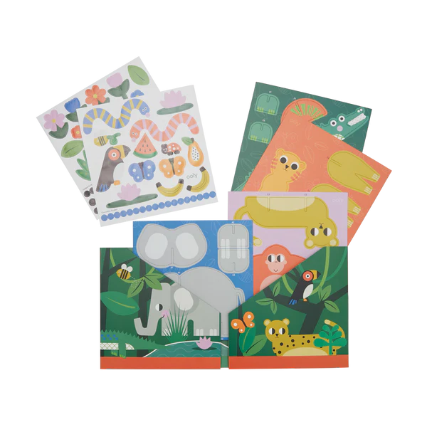 Pop! Make and Play Activity Scene - Into the Jungle