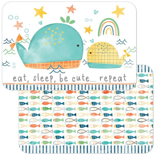 Whales Reversible Placemat