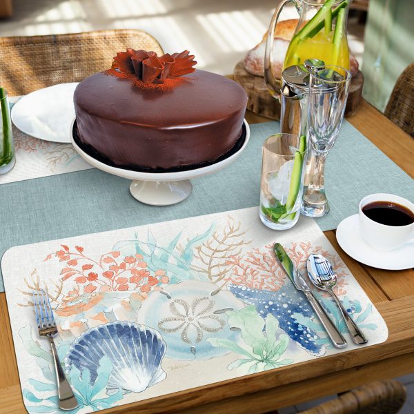 Seaside – Easycare Rectangle Reversible Placemat