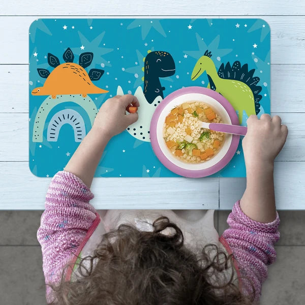 Sirena infantil – Salvamanteles reversible de fácil cuidado