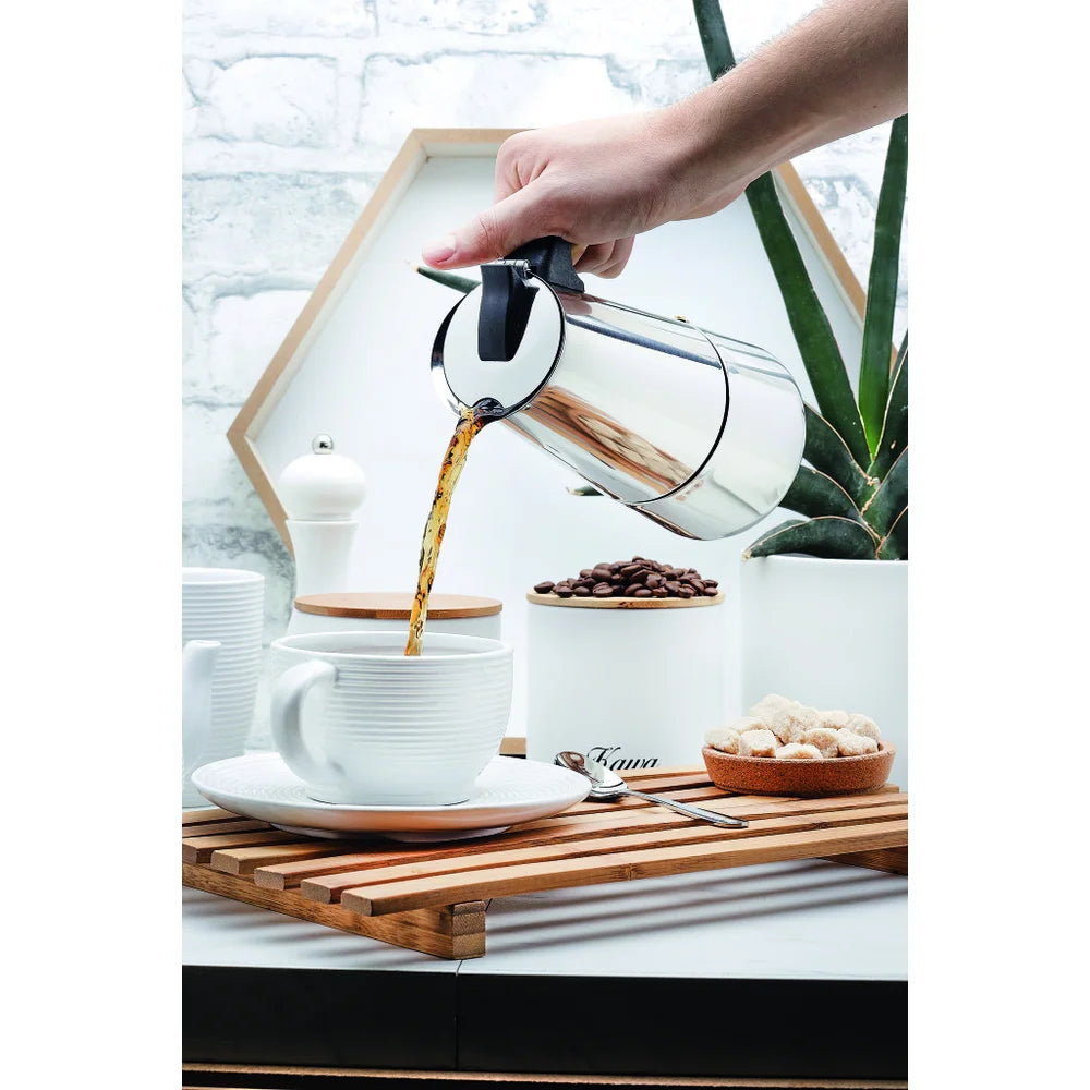 6-Cup S.S. Espresso Coffee Maker