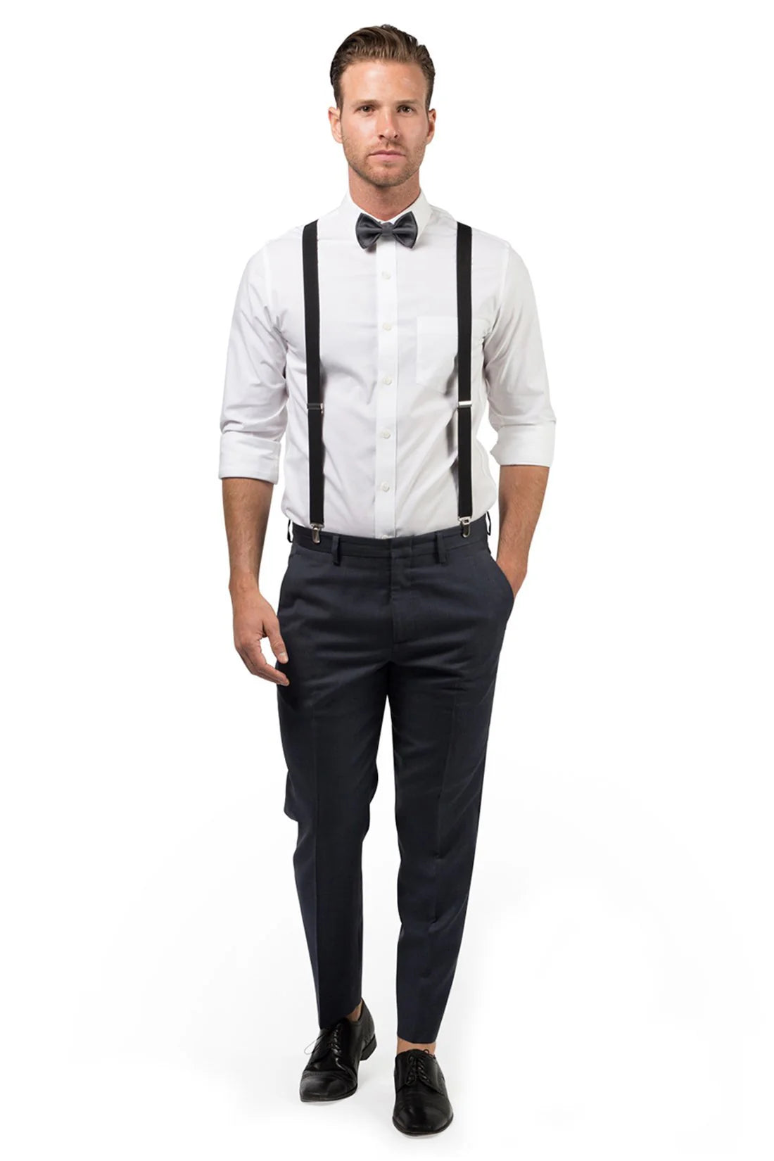 Suspenders Black Adult