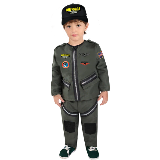 Pequeño aviador (niño)