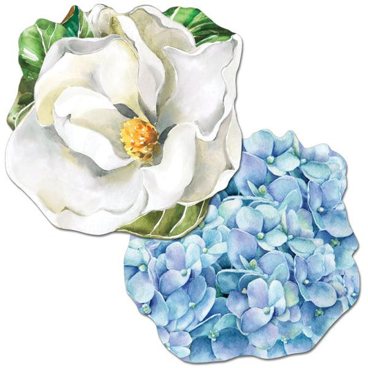 Magnolia/Hydrangea – Shaped Reversible Placemat