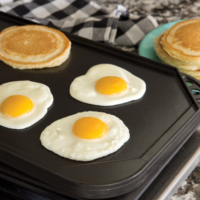 Two Burner Reversible Griddle