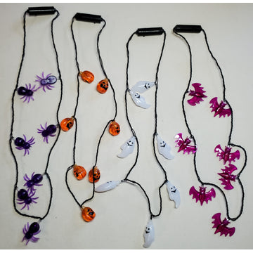 Light Up Halloween Necklace