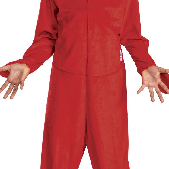 Red Impostor Hooded Jumpsuit Classic