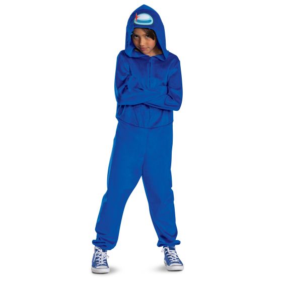 Blue Impostor Hooded Jumpsuit Classic