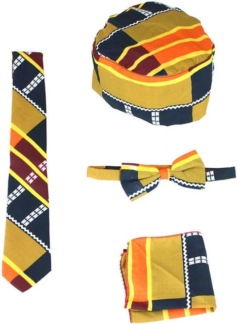 Deluxe Kente Accessory Set