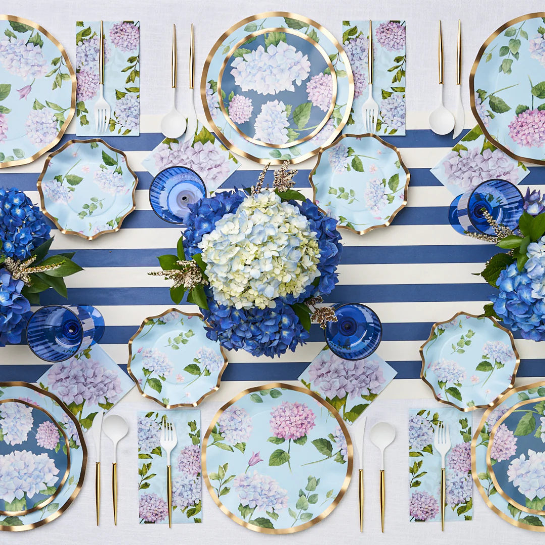 Cocktail Napkin Hydrangeas