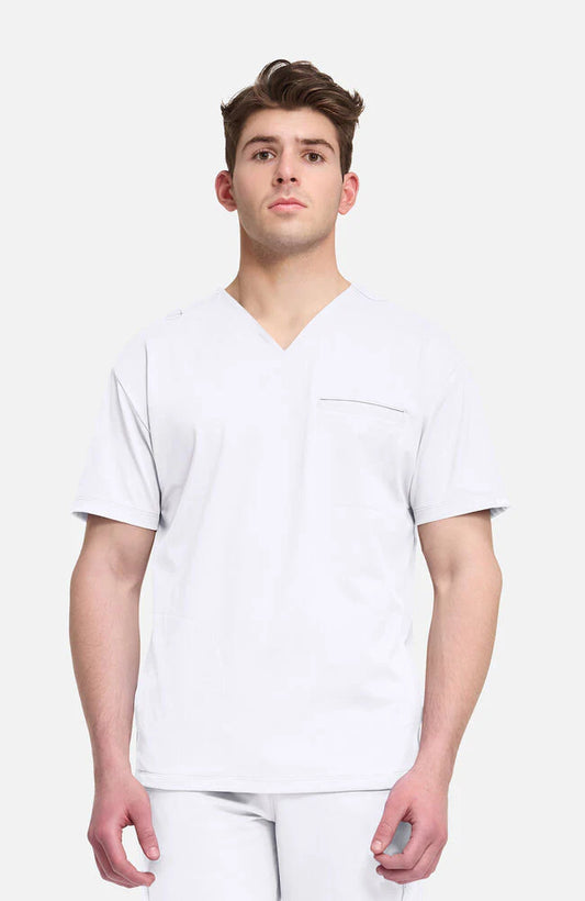 Men's V-Neck White