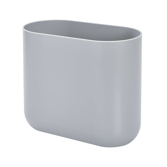 Slim Waste Can 10.6" x 5.5" x 9.8" Gray