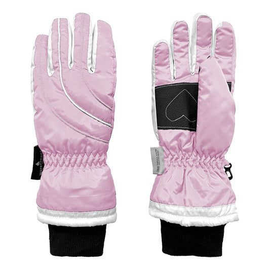 OFT TAFFETA SKI GLOVE - SIZE 4-6x Pink