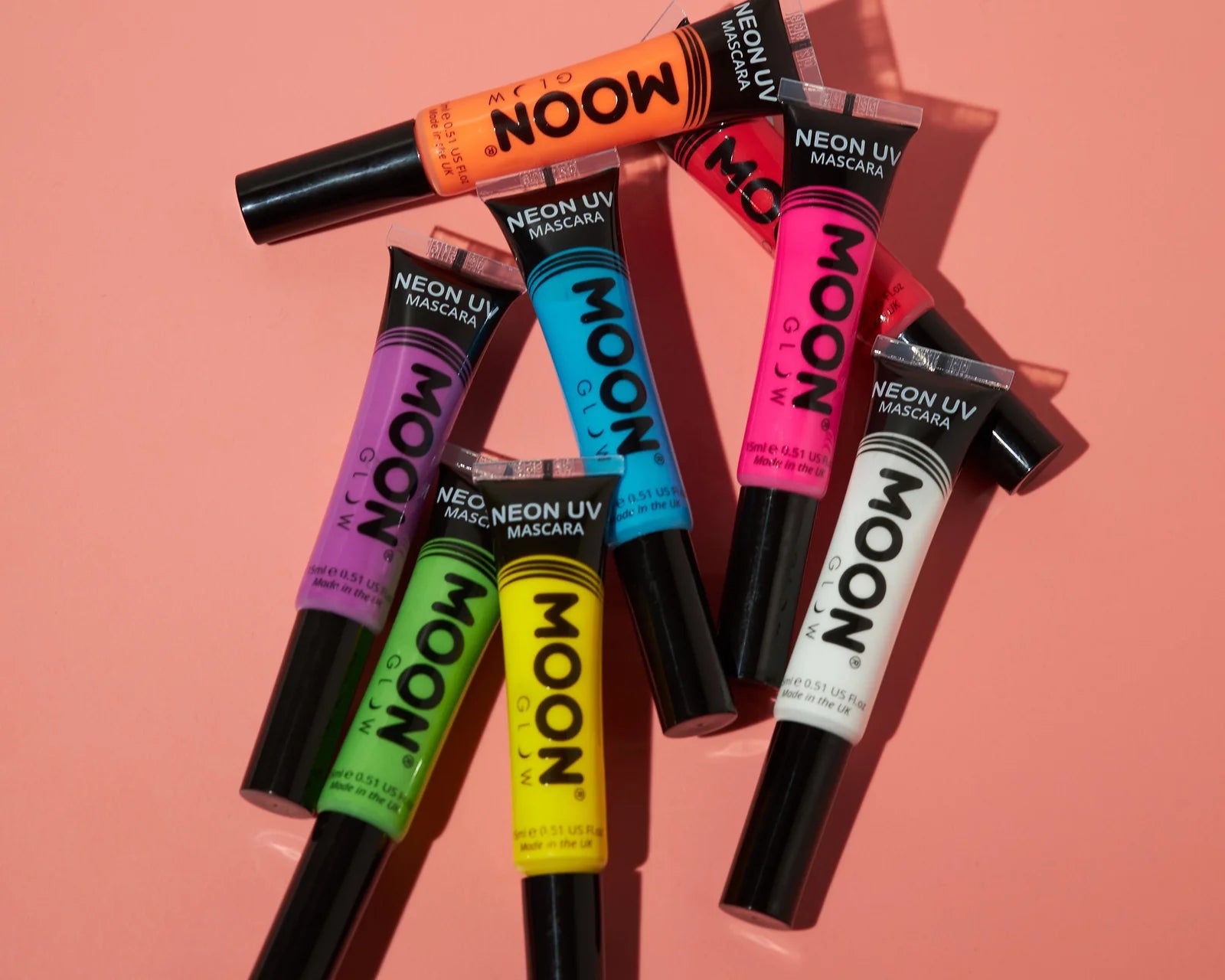 Intense Pink – Neon UV Mascara, 15mL