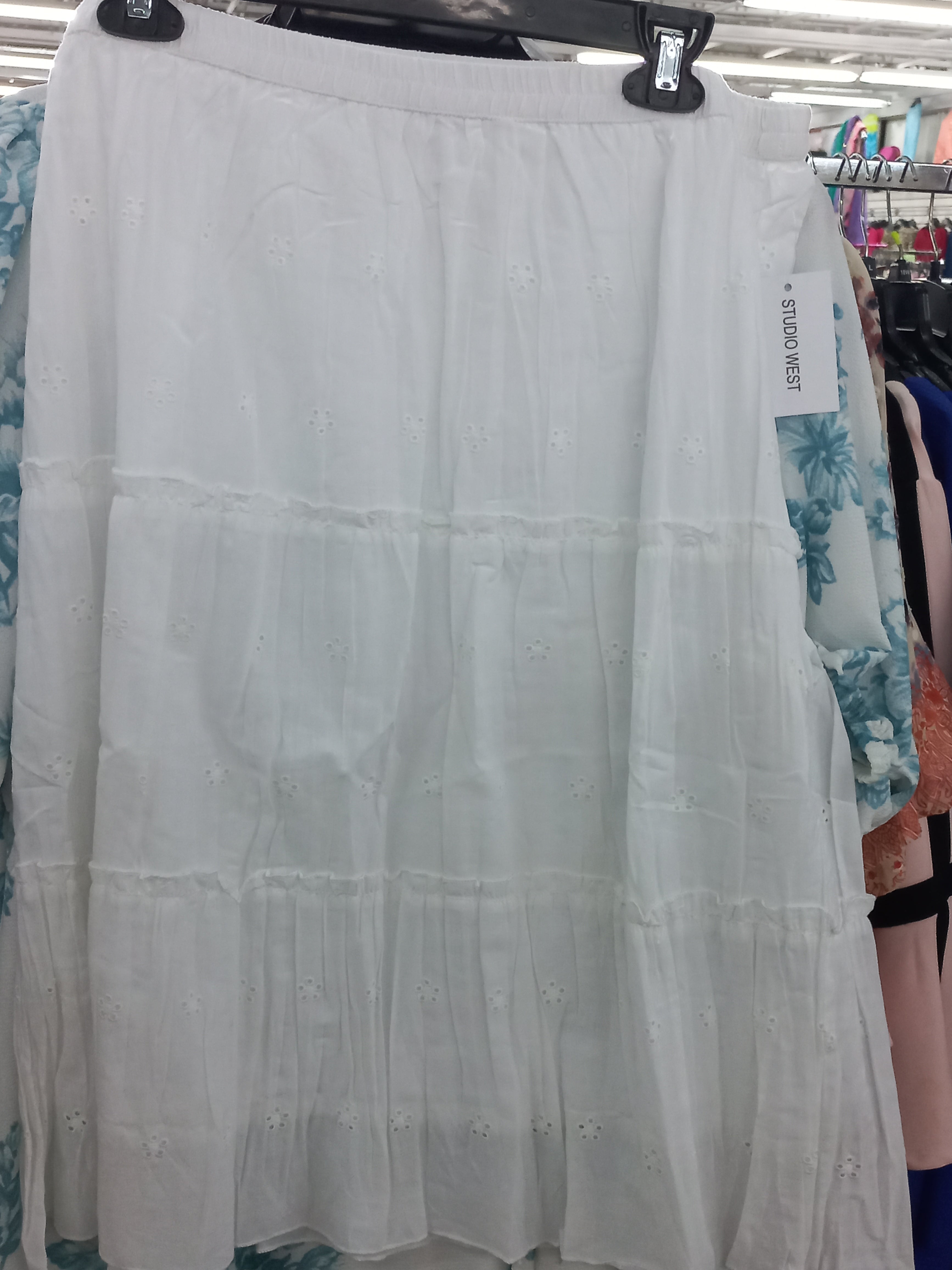 Eyelet Skirt