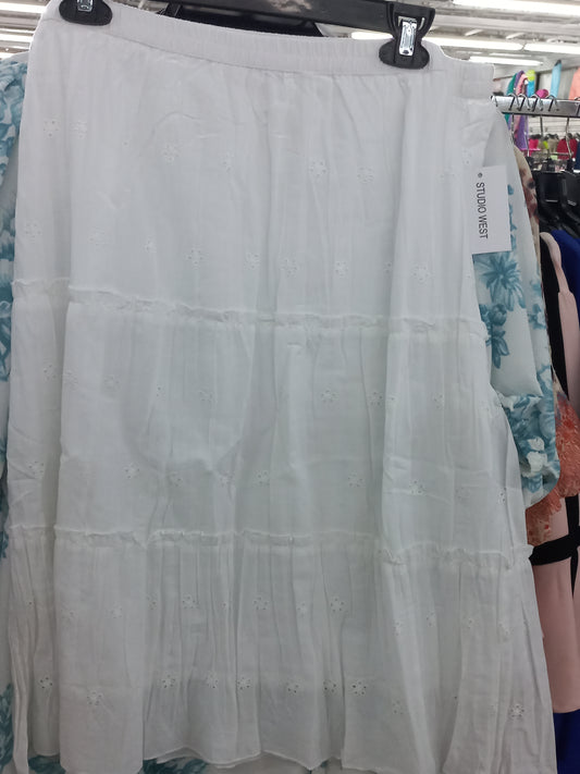Eyelet Skirt