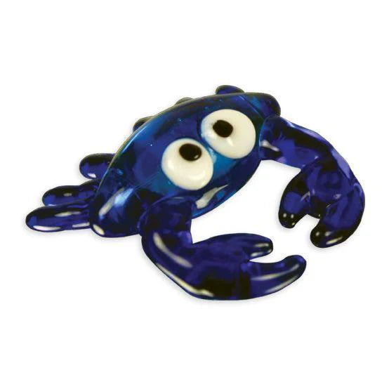 LookingGlass True The Blue Crab Collectible Glass Miniature Figurine