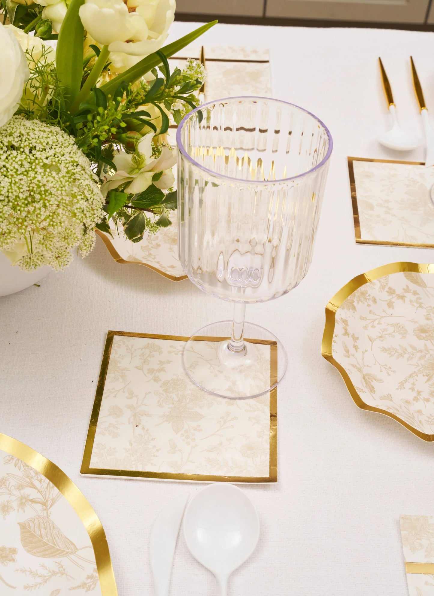 Cocktail Napkin Timeless Sand 3ply