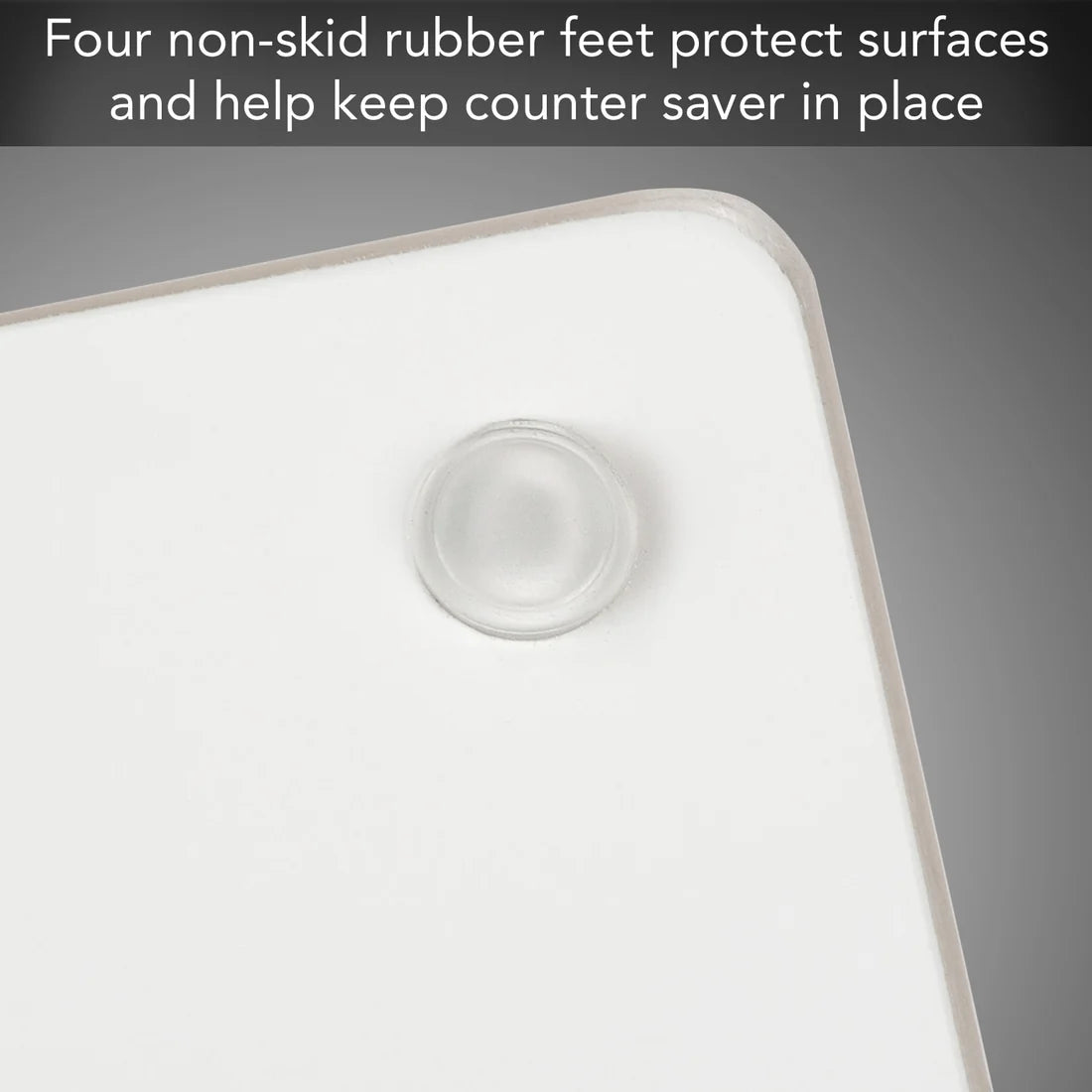 Protectores de encimera de cristal mármol blanco 10" x 8"