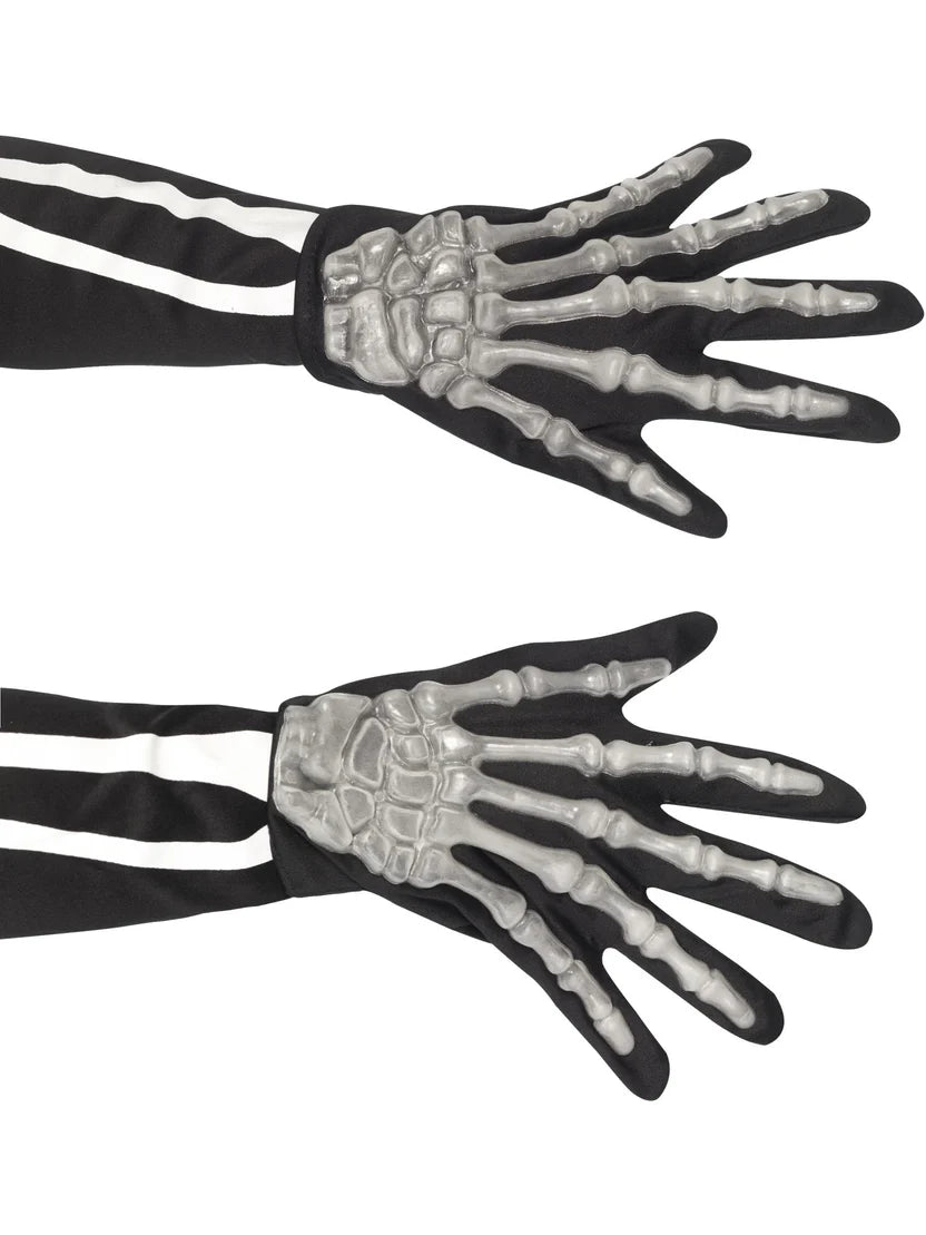 Skeleton Gloves, Adult