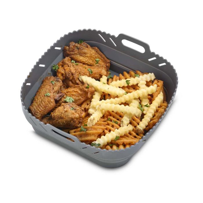 Air Fryer Basket Liner, Square, 7qt