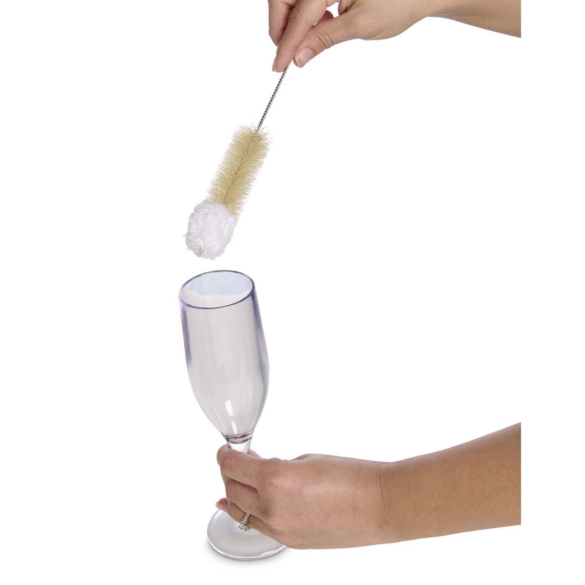 Soft Tip Cleaning Brushes, Set of 3