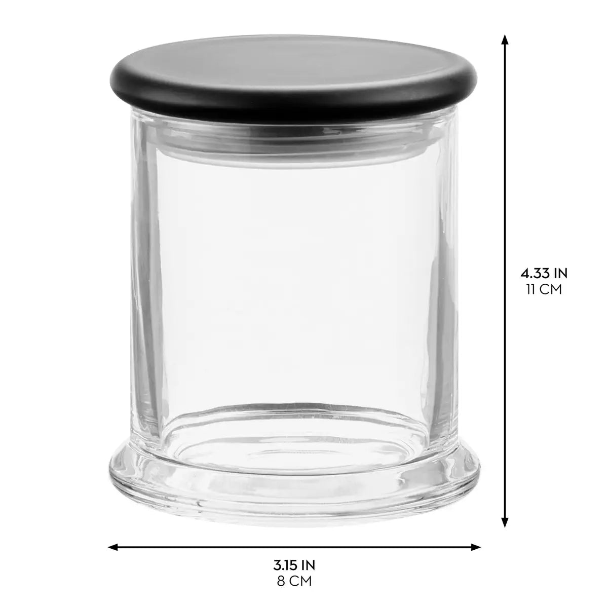 450ml TIA Canister Matte Black