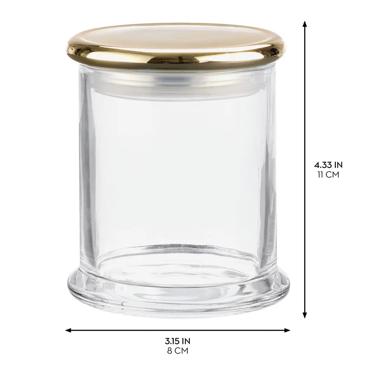 450ml TIA Canister Soft Brass