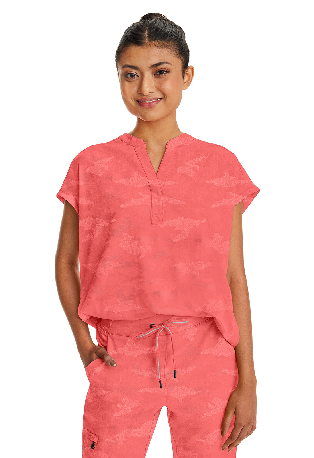 Journey Camo Top Sunset