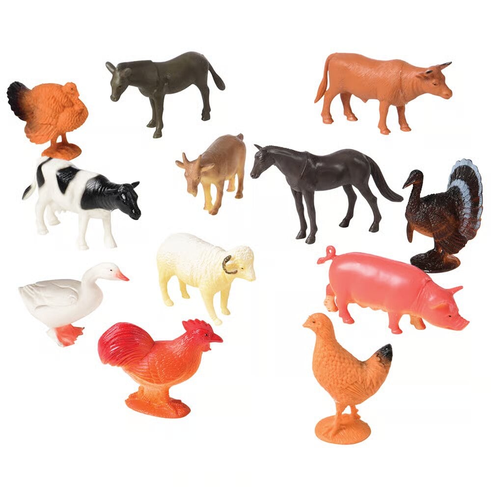 Toy Farm Animals/3 in.-5 in