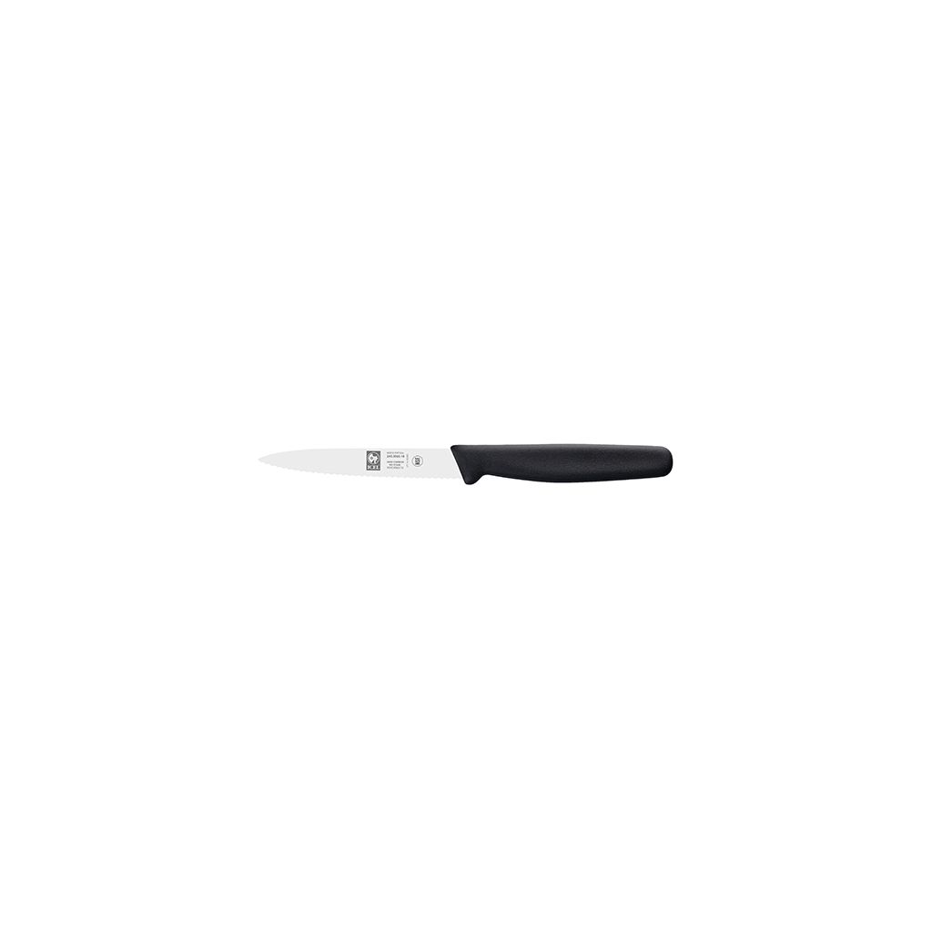 3.25" Serrated Black  Paring Knives
