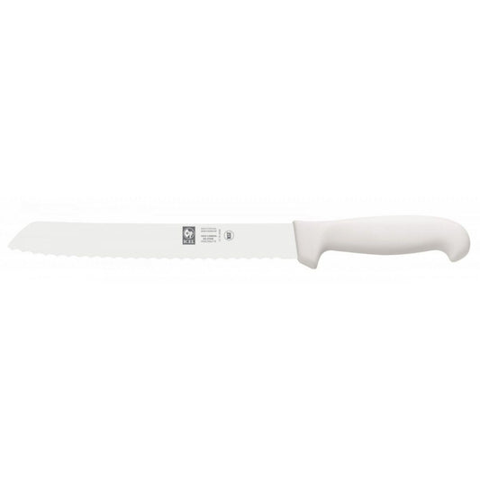 8inch Bread Knife Serrated White