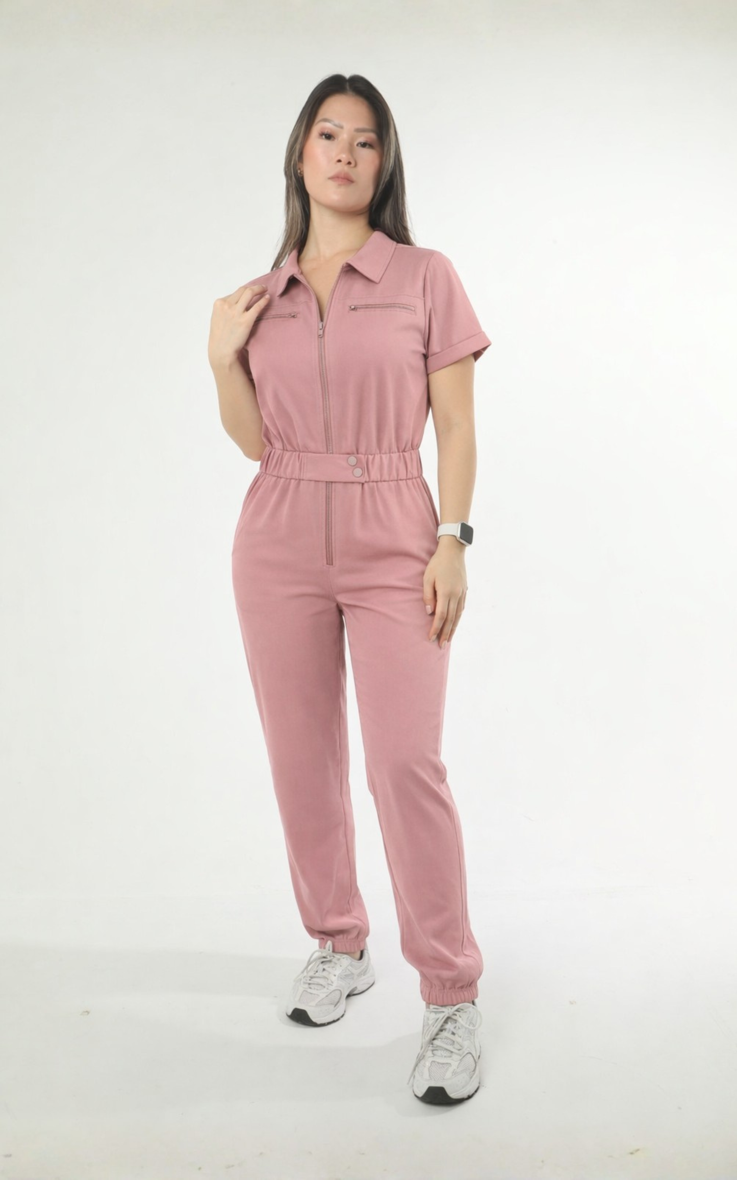 Jumpsuit Uniform Dusty Pink
