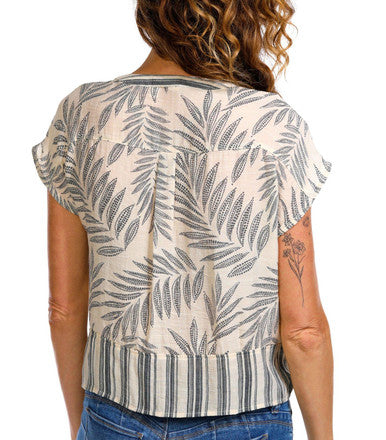 Blouse Ecru/ Margarita/Black - Zac & Rachel