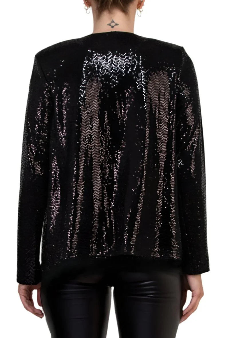 Disco Dot Twin Blouse Set Black - Marina